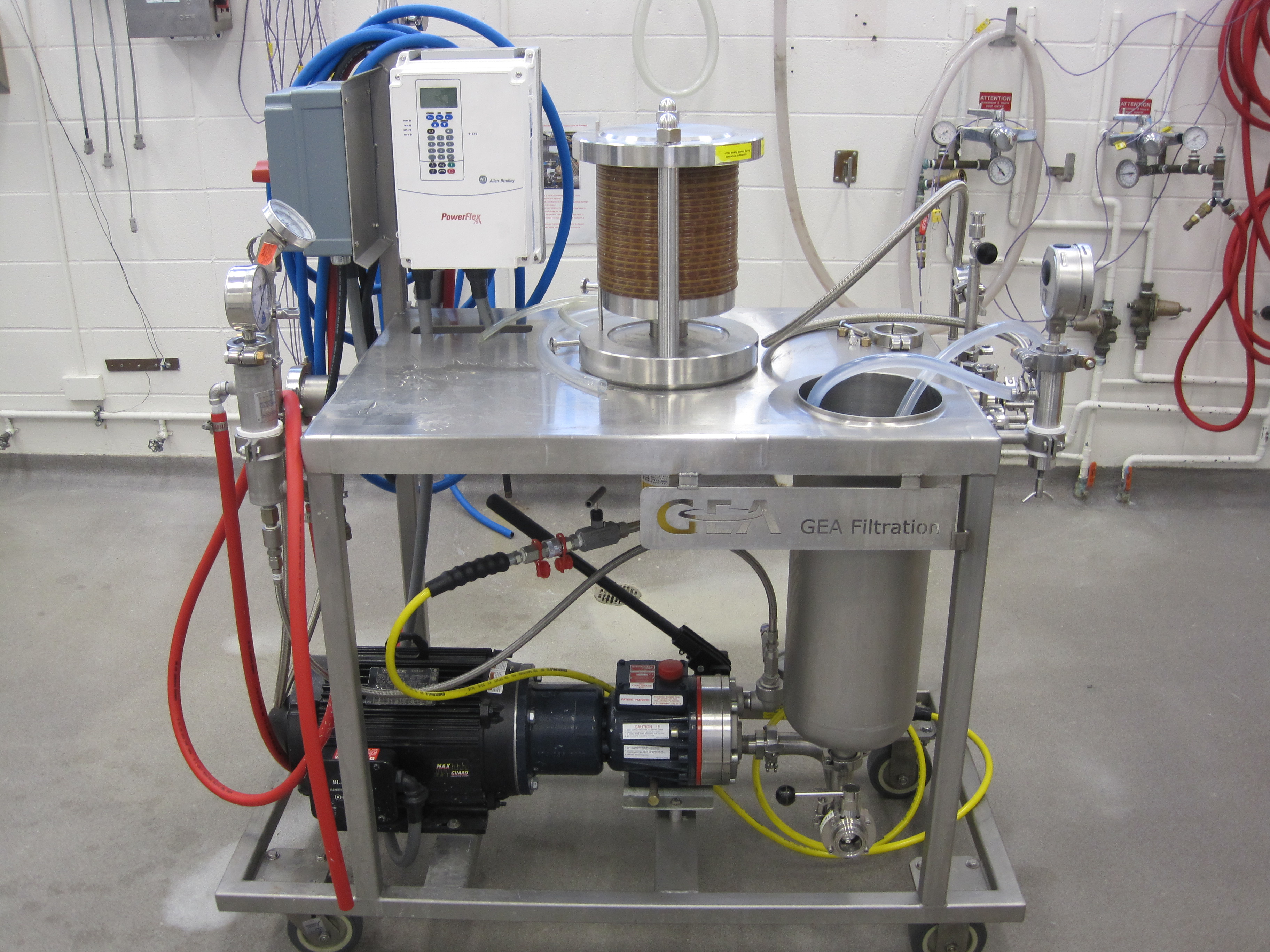 Picture of the equipment :  GEA MULTIPLE FILTRATIONS