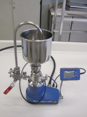 Picture of the equipment :  LAB COLLOIDAL MILL